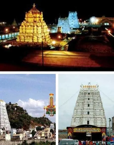 Best car rental services in Tirupati for Tirumala Temple, Sri Kalahasti and Padmavati Temple tour with complete travel services