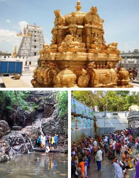 Tirumala Temple sightseeing view in Tirupati